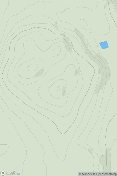 Thumbnail image for White Hill [The Glenkens to Annandale] [NY038833] showing contour plot for surrounding peak